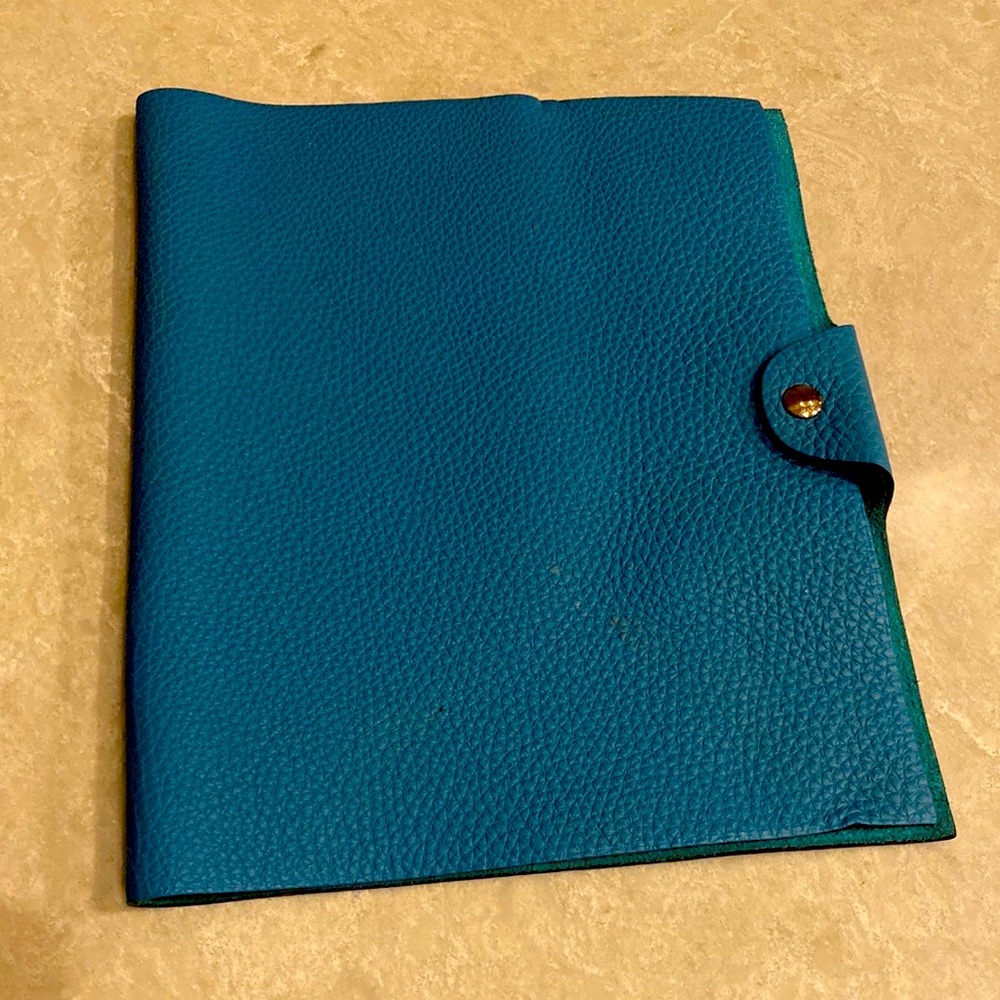 Hermes Leather Notebook